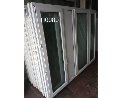 Пластиковое окно б/у 1680×2150