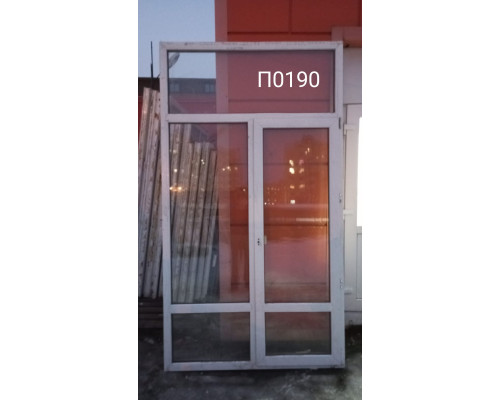 Пластиковая дверь  бу 