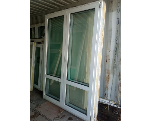 Балконная дверь б/у 2090×1450