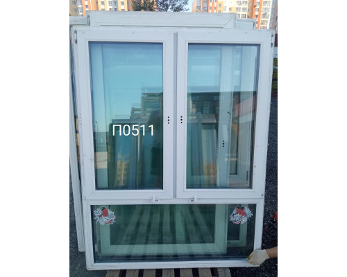 Пластиковое окно б/у 1860×1420