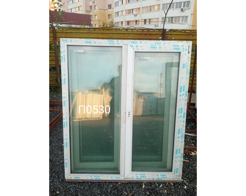 Пластиковое окно б/у 1550×1330