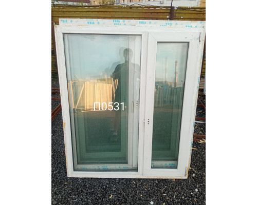 Пластиковое окно б/у 1530×1300