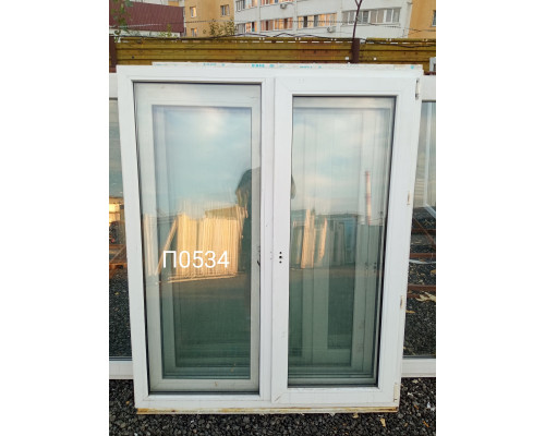 Пластиковое окно б/у 1550×1270
