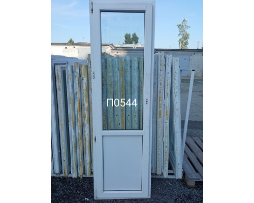 Балконная дверь б/у 2180×670