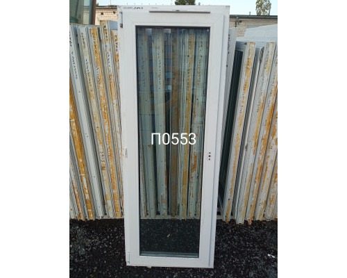 Пластиковое окно б/у 2200×700