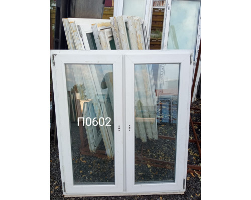 Пластиковое окно б/у 1360×1200