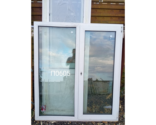 Пластиковое окно б/у 1530×1340