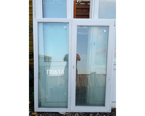 Пластиковое окно б/у 1600×1350