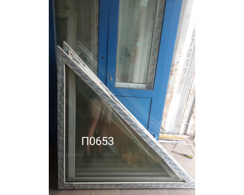 Пластиковое окно б/у 1390×1480