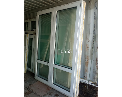 Пластиковое окно б/у 2090×1450