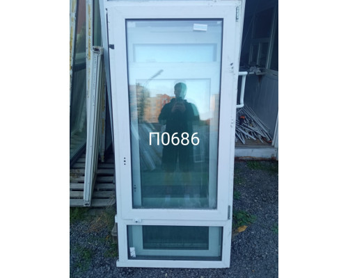 Пластиковое окно б/у 1870×850