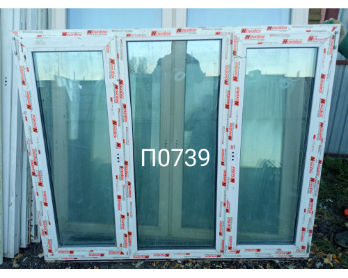 Пластиковое окно б/у 1440×1750