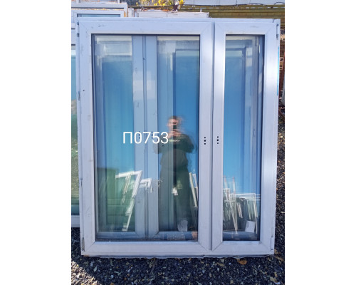 Пластиковое окно б/у 1640×1380