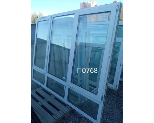 Пластиковое окно б/у 1870×2440