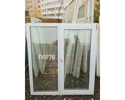 Пластиковое окно б/у 1590×1450