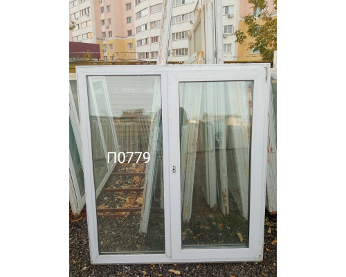 Пластиковое окно б/у 1600×1450