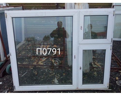 Пластиковое окно б/у 1430×1760