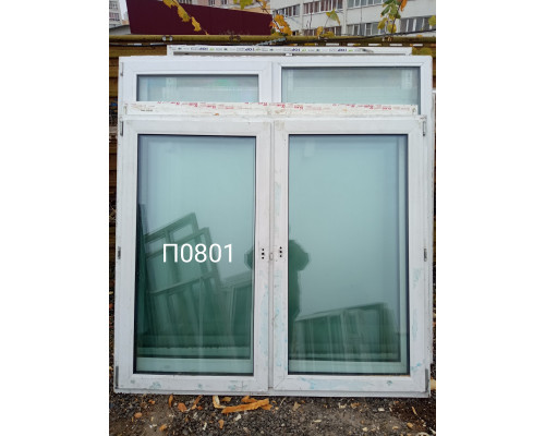 Пластиковое окно б/у 1440×1610