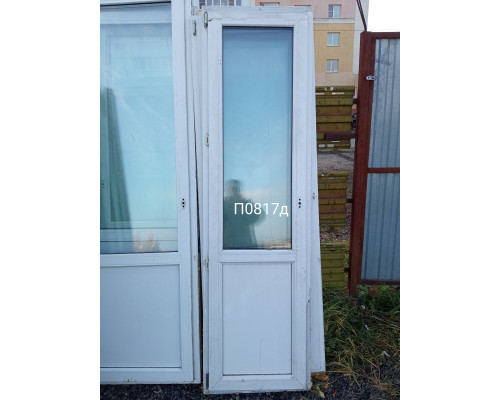 Балконная дверь б/у 2260×640