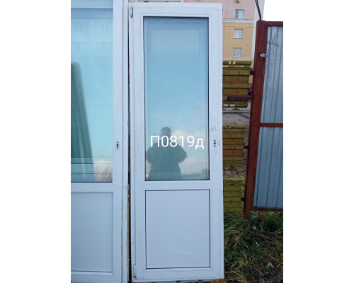 Балконная дверь б/у 2210×740