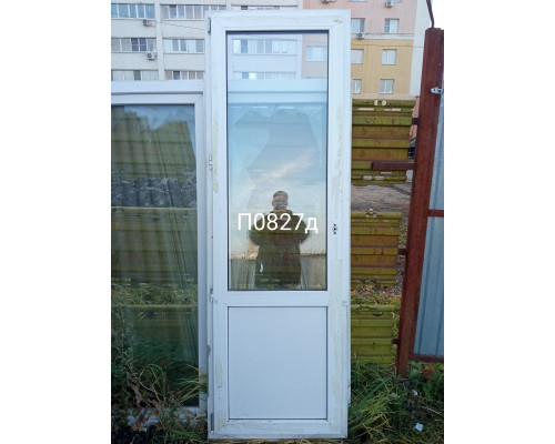 Балконная дверь б/у 2270×750