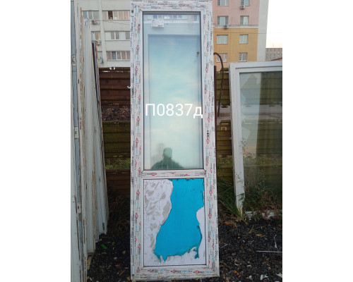 Балконная дверь б/у 2420×740