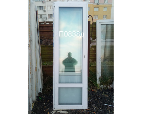 Балконная дверь б/у 2220×710
