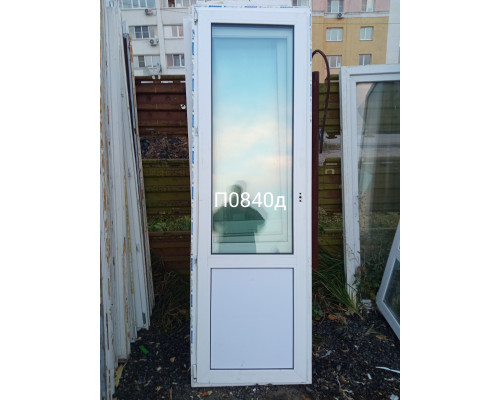 Балконная дверь б/у 2250×710