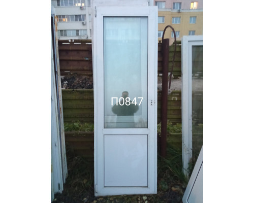 Балконная дверь б/у 2200×740