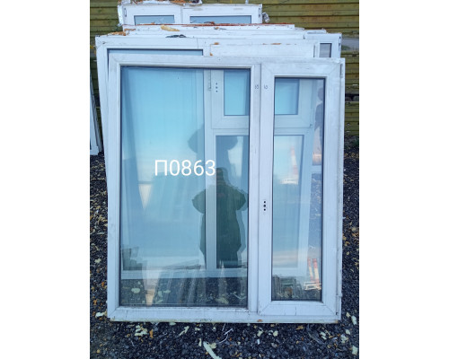 Пластиковое окно б/у 1510×1350
