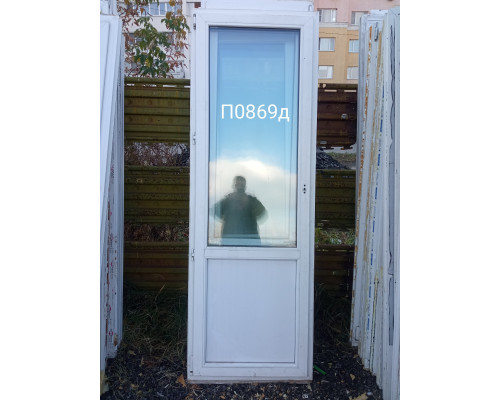 Балконная дверь б/у 2220×760