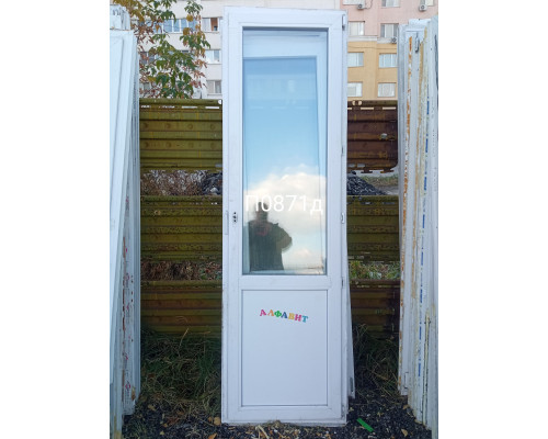 Балконная дверь б/у 2320×710