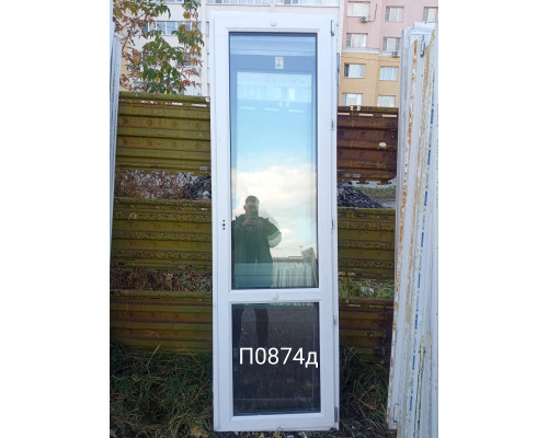 Балконная дверь б/у 2320×700