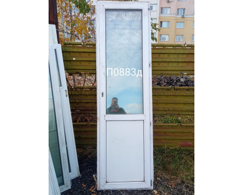 Балконная дверь б/у 2440×710