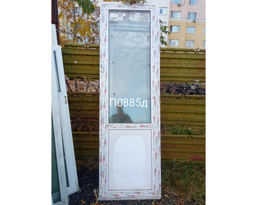 Пластиковая дверь  2420×740