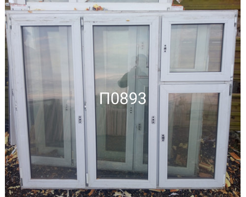 Пластиковое окно б/у 1460×1760
