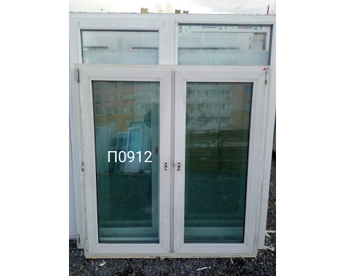 Пластиковое окно б/у 1390×1300