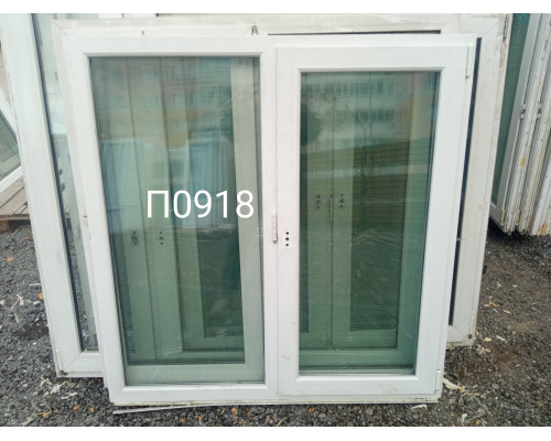 Пластиковое окно б/у 1330×1290