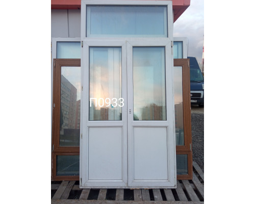 Балконная дверь б/у 2590×1290