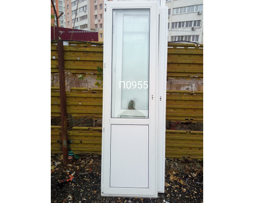 Балконная дверь б/у 2320×660